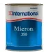 Antivegetativa Autolevigante International Micron 350 da 750ml Nero Bianco Blu