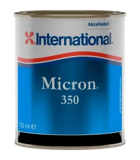 Antivegetativa Autolevigante International Micron 350 da 750ml Nero Bi 2