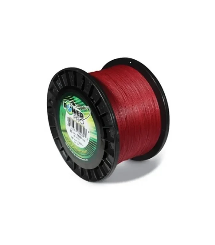 Trecciato 4 capiPower Pro 0.36 1370m Vermillion Red