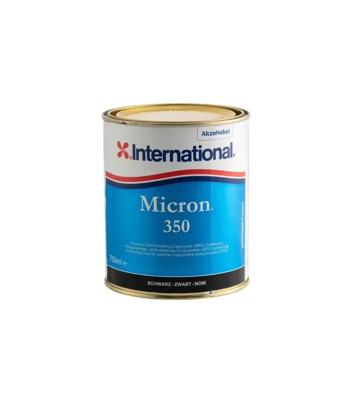 Antivegetativa Autolevigante International Micron 350 da 2,5 l Nero Bi