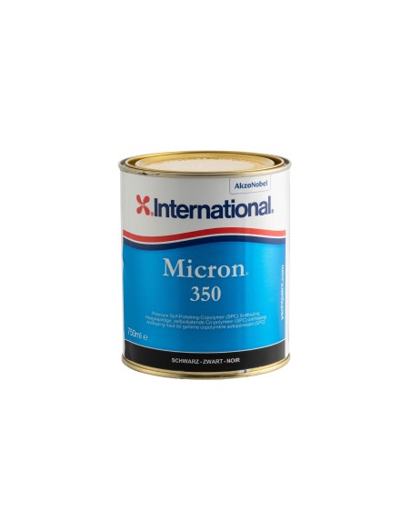 Antivegetativa Autolevigante International Micron 350 da 2,5 l Nero Bi