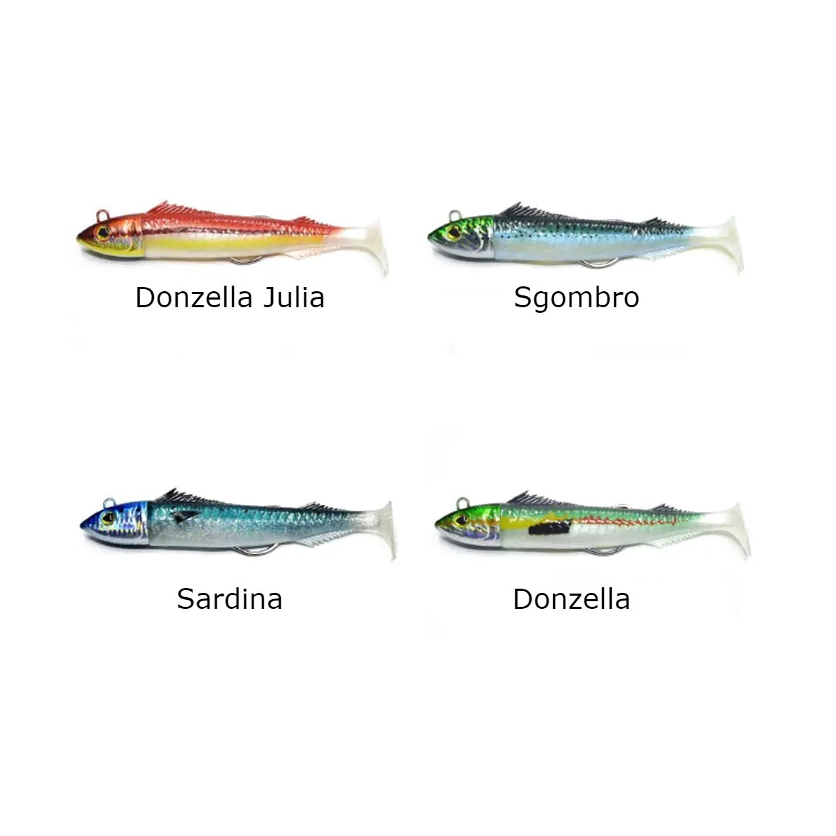 JLC Calamar 150gr - Artificiale In Silicone Per Pesca Slow Vertical Jig E Traina