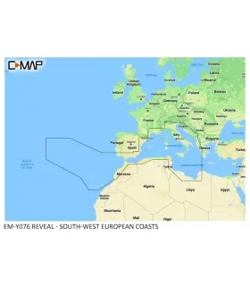 Cartografia C-Map Reveal M EM Y076 MS tutto il Mar Mediterraneo