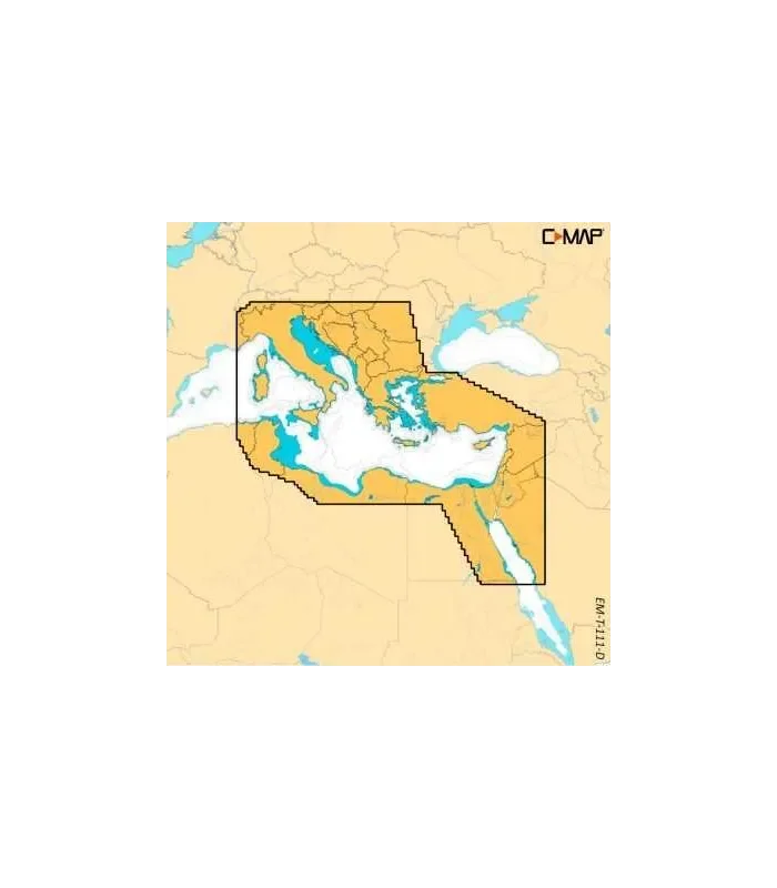 Cartografia C MAP Discover X M-EM-T-111-D-MS solo per SIMRAD NSX