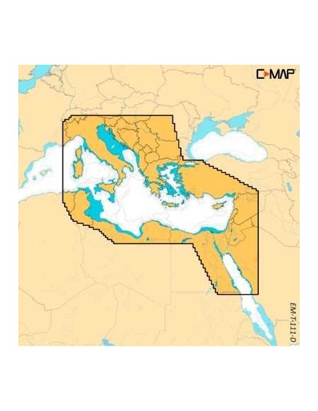 Cartografia C MAP Discover X M-EM-T-111-D-MS solo per SIMRAD NSX