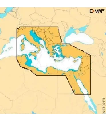 Cartografia C MAP Discover X M-EM-T-111-D-MS solo per SIMRAD NSX