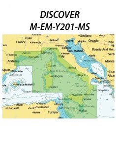 C-Map Discover cartografia M EM Y201 MS Mediterraneo Centrale