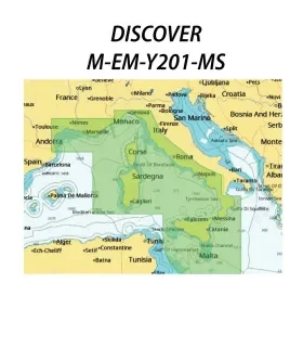 C-Map Discover cartografia M EM Y201 MS Mediterraneo Centrale