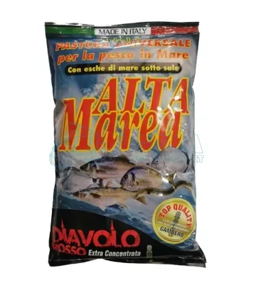 Pastura alta marea Diavolo Rosso per la pesca in mare