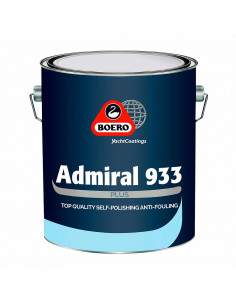 Boero ADMIRAL 933 PLUS Antivegetativa autolevigante di alta qualità 2,5 lt