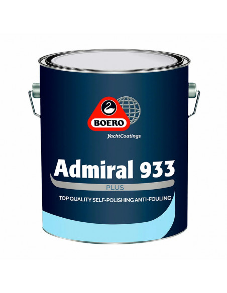 Boero ADMIRAL 933 PLUS Antivegetativa autolevigante di alta qualità 2,5 lt