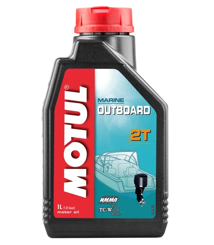 MOTUL OUTBOARD 2T TC-W3 1 LT OLIO MISCELA PER MOTORE FUORIBORDO 2 TEMPI