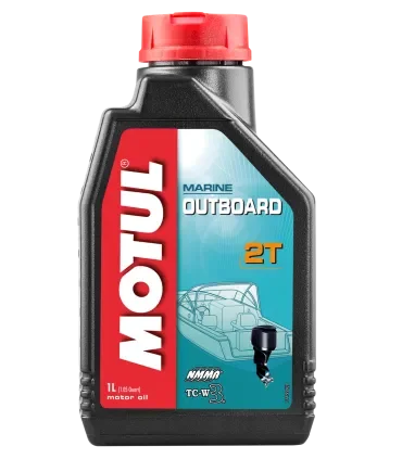 MOTUL OUTBOARD 2T TC-W3 1 LT OLIO MISCELA PER MOTORE FUORIBORDO 2 TEMPI