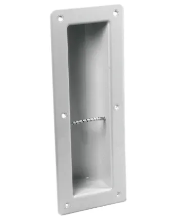 Vano ad incasso porta estintore con elastico
