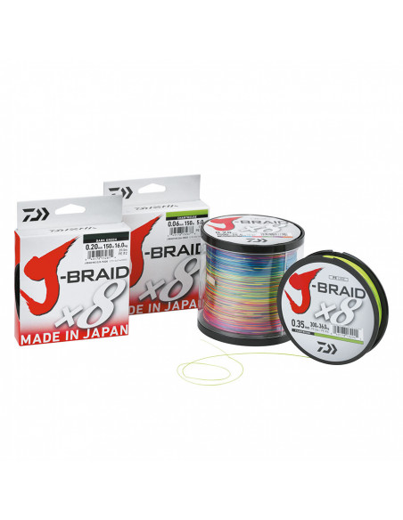 Daiwa J-BRAID X8 trecciato 8 capi 300 mt