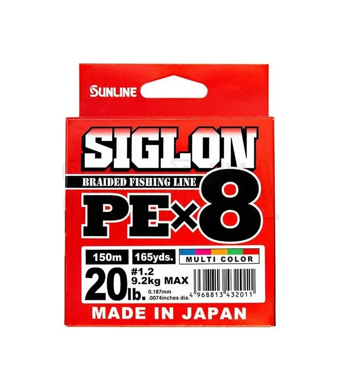 Siglon PE X8 Multi Color: Treccia Affidabile e Precisa