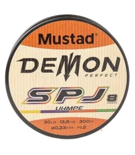 Mustad SPJ Demon Braid 300m 8 Fili Multicolor PE