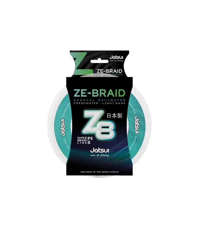 Jatsui ZE-Braid Z8 Red 150m – Treccia 8 Capi PE Resistente