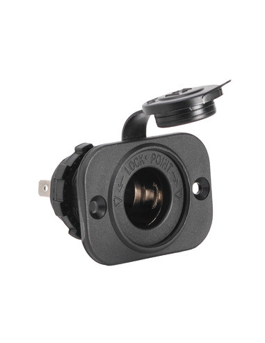 Presa accendisigari più pannello esterno 12-24 volt