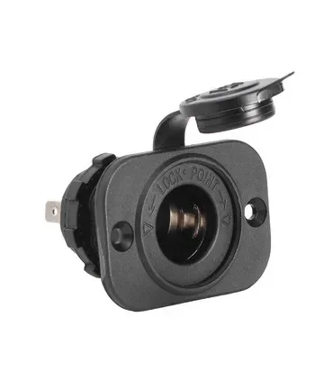 Presa accendisigari più pannello esterno 12-24 volt
