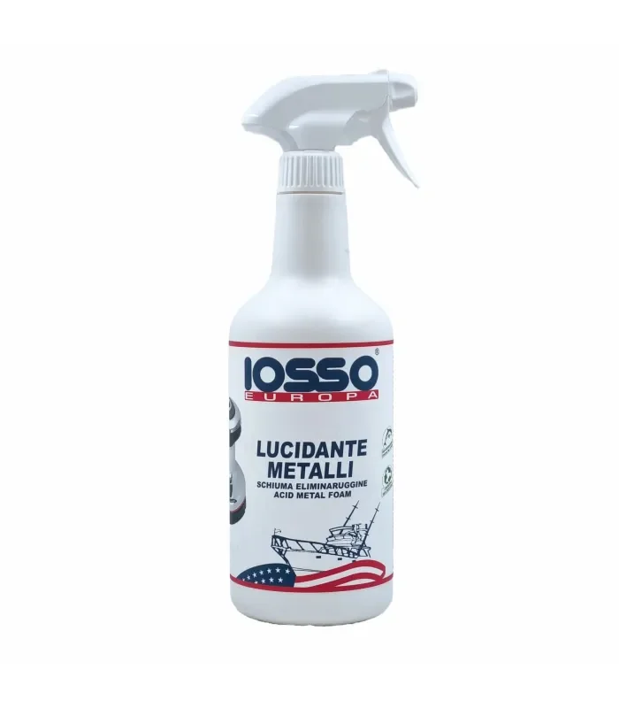 Iosso Lucidante Metalli – Brillantezza e Protezione per Metalli Nautici
