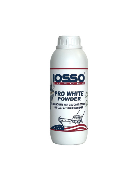 Iosso Pro White Powder – Detergente Sbiancante Professionale per Barca e Gommone