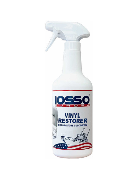 Iosso Vinyl Restorer – Rigenera, Protegge e Mantiene Brillanti Tubolari e Superfici in PVC e Vinile