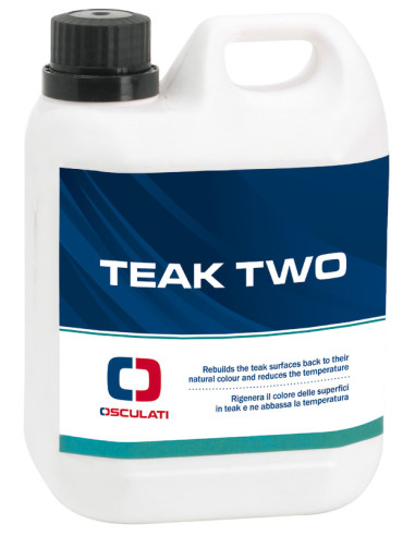 Osculati Teak Two – Trattamento Sbiancante Professionale per Teak Nautico