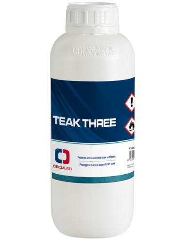 Osculati Teak Three – Trattamento Protettivo Professionale per Teak Nautico