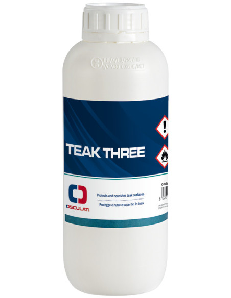 Osculati Teak Three – Trattamento Protettivo Professionale per Teak Nautico