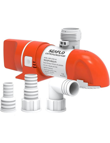 Seaflo Low Profile Bilge Pump – Pompa di Sentina Nautica Compatta ad Alte Prestazioni