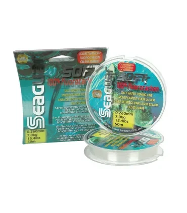 Seaguar Soft Fluorocarbon 100% 50 Metri – Alta Tenuta e Massima Invisibilità