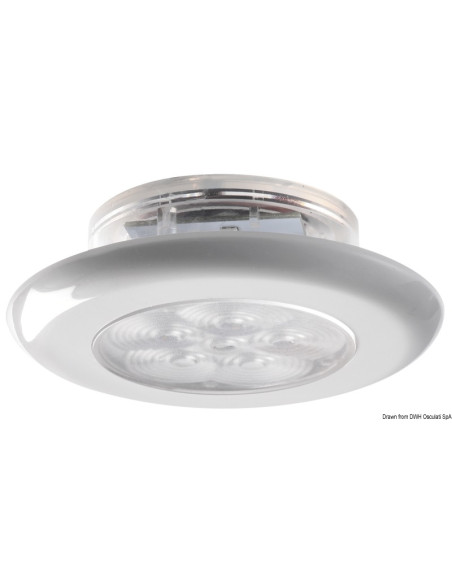 Plafoniera LED da incasso o esterna