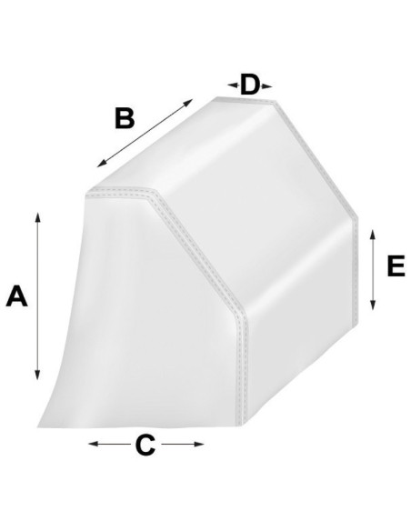 Copriconsolle di guida per scafi aperti colore grigio 300 d