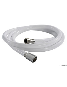 Tubo doccia in PVC bianco retinato 4 mt