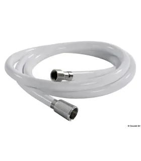 Tubo doccia in PVC bianco retinato 4 mt