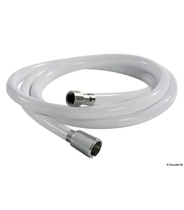 Tubo doccia in PVC bianco retinato 4 mt