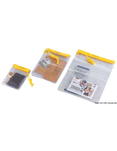 Busta portadocumenti trasparente in pvc stagna