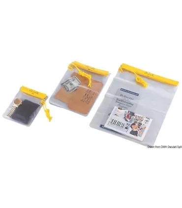 Busta portadocumenti trasparente in pvc stagna