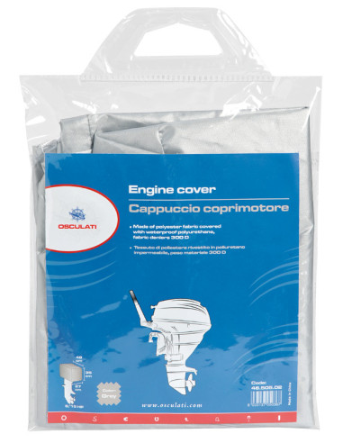 Coprimotore in tessuto grigio 300 D