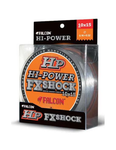 Falcon shock leader FX SHOCK 10pz x15 mt
