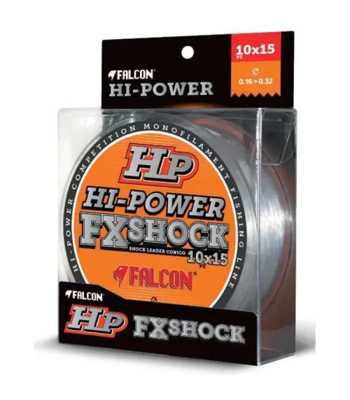 Falcon shock leader FX SHOCK 10pz x15 mt