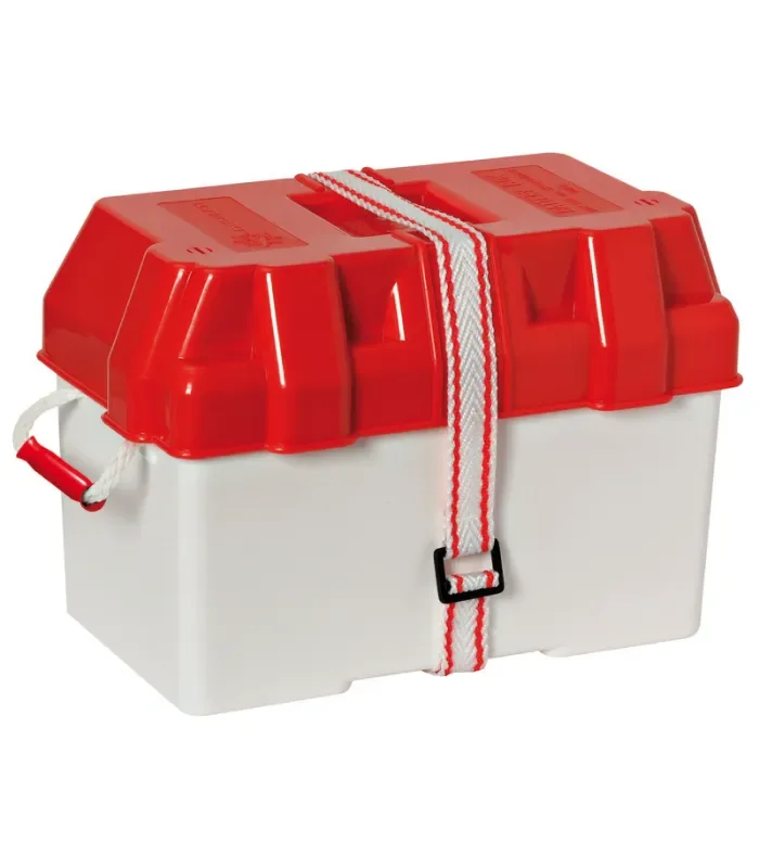 Cassetta batteria nautica fino a 100 Ah Box portabatteria barca 12V