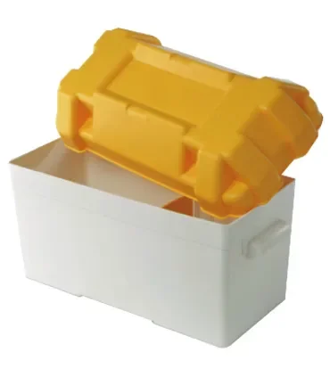 Cassetta batteria nautica fino a 120 Ah Box portabatteria per barca