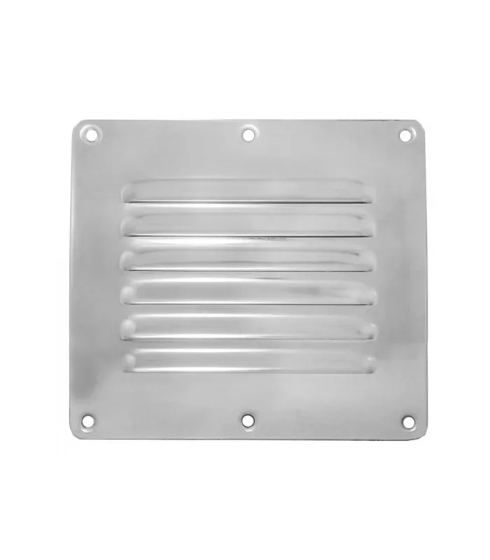 Griglia aerazione inox 115×127 mm Griglia ventilazione nautica barca