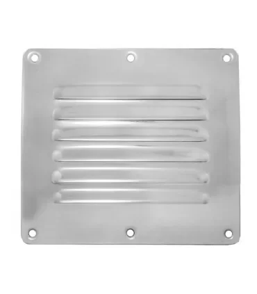 Griglia aerazione inox 115×127 mm Griglia ventilazione nautica barca