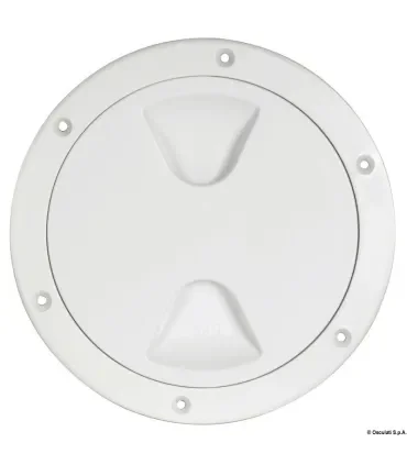 Tappo ispezione a vite bianco 102 mm Tappo ispezione nautico barca