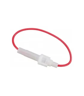 Portafusibile in linea 6x32 mm nautico per fusibili vetro