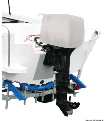Coprimotore fuoribordo OCEANSOUTH Top Quality Copertura motore barca