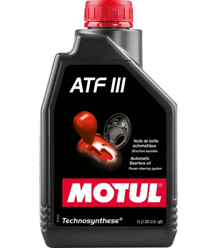 Olio Motul ATF III 1 Litro per Trasmissioni Automatiche e Sistemi Idraulici